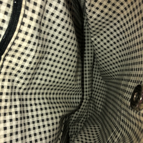 PURSE - Women's Black and White Dalmatian Print Water Resistant Bag - Picture 15 of 16